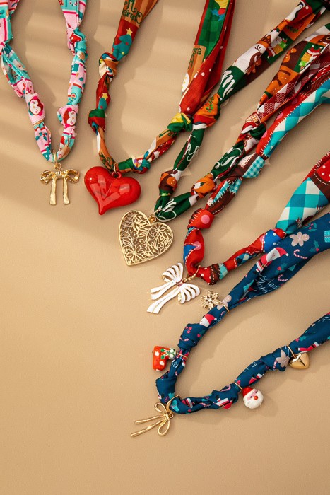 MY DREAM LIFE | CHRISTMAS Handmade Scarf Necklace | Free Shipping