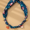 Multi charm MY DREAM LIFE | CHRISTMAS Handmade Scarf Necklace | Free Shipping
