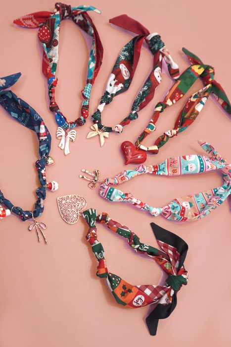 MY DREAM LIFE | CHRISTMAS Handmade Scarf Necklace | Free Shipping