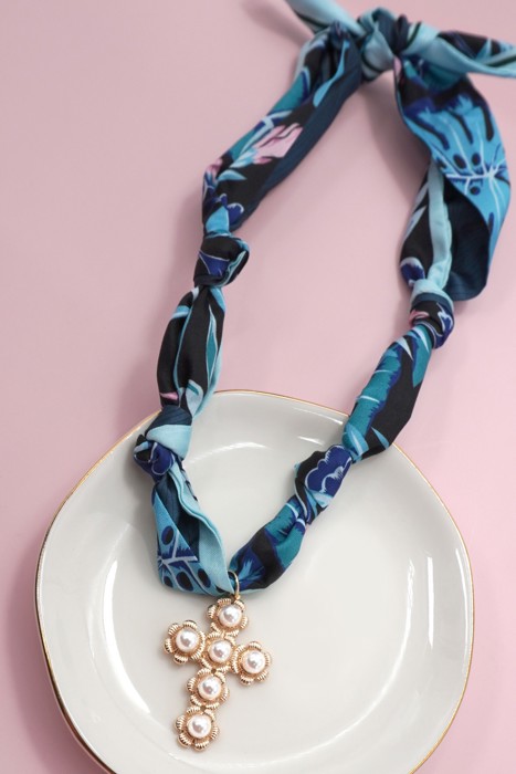 Handmade Scarf Necklace | Free Shipping