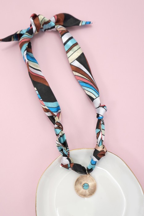 Handmade Scarf Necklace | Free Shipping