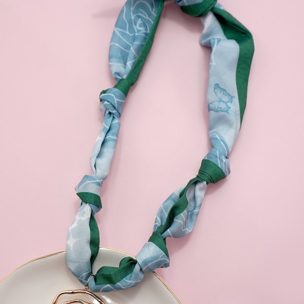 ネックレス・ペンダント Scarf Necklace Handmade Scarf Necklace | Free Shipping | Jane.com