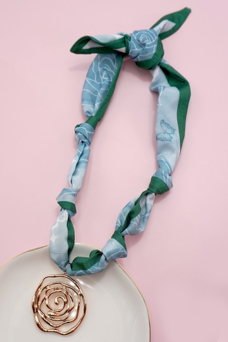 Handmade Scarf Necklace | Free Shipping