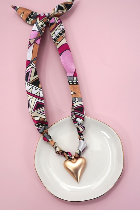 Handmade Scarf Necklace | Free Shipping