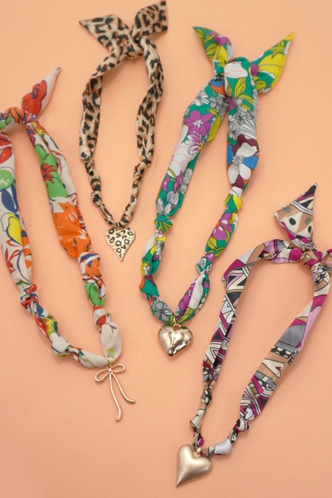 Handmade Scarf Necklace | Free Shipping