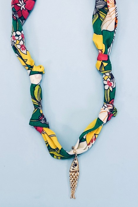 Handmade Scarf Necklace | Free Shipping