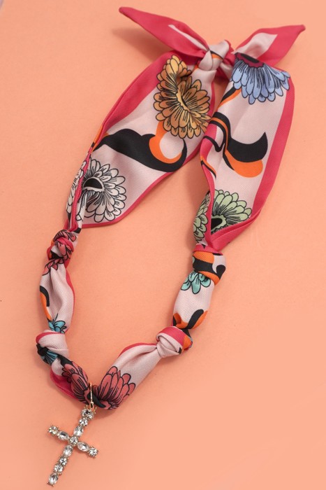 Handmade Scarf Necklace | Free Shipping
