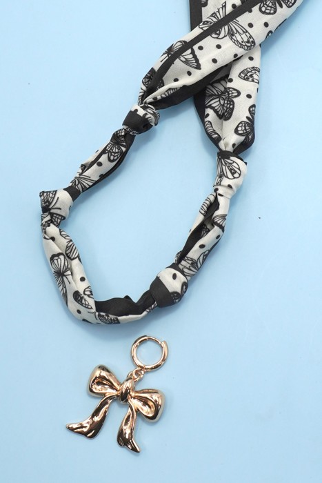 Handmade Scarf Necklace | Free Shipping