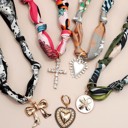  Handmade Scarf Necklace | Free Shipping