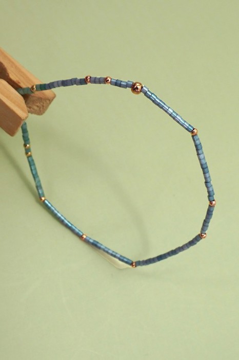 Boho Colorful Ball Beaded Bracelet - Set of 4