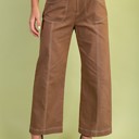  MY DREAM LIFE | Ankle Cropped Exposed Zipper Jeans Like Pants