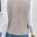  MY DREAM LIFE | Collared Open-Front Teddy Vest | S-XL