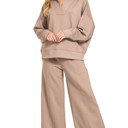  MY DREAM LIFE | Cozy Scuba Collared Pullover & Pants Set