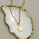  18k Stainless Steel Tarnish Free Star Necklace