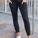  High Waist Pleated Leggings Pants With Pockets | Free Shipping