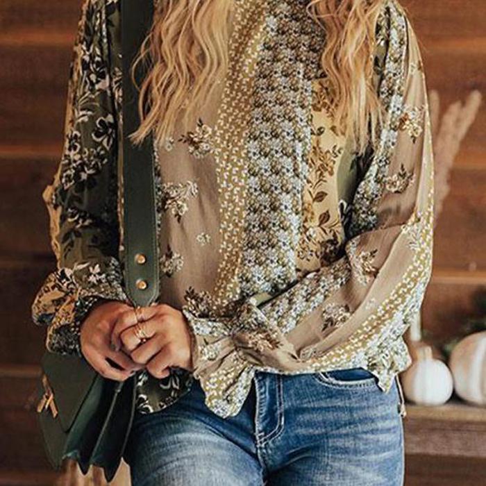 MY DREAM LIFE | Cuff Long Sleeve Blouse