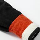  MY DREAM LIFE | Contrast Striped Trim V Neck Varsity Light Sweater | S-XL