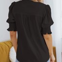  Half Sleeve V-Neck Blouse | Free Shipping