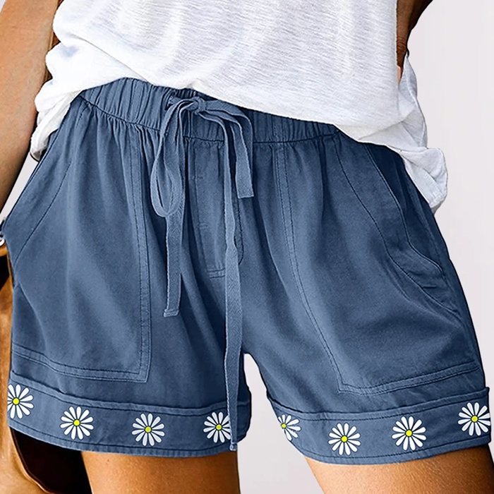Daisy Daydream Drawstring Shorts | S-XL