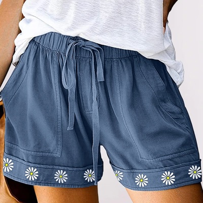 Daisy Daydream Drawstring Shorts | S-XL