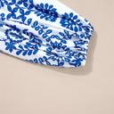  Bohemian Vine Print Puff Sleeve Blouse | S-XL