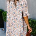  MY DREAM LIFE | Abstract Print Shift Dress | S-XL