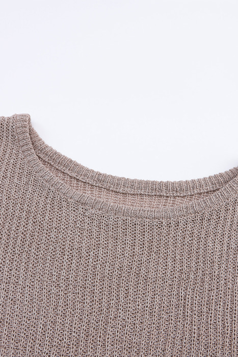 Dolman Long Sleeve Slouchy High Low Top | S-XXL
