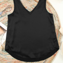  Formal Loose V-Neck Tank Top