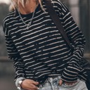  Retro Striped Casual Long Sleeve Top | Free Shipping