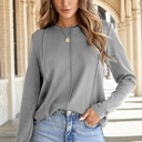  MY DREAM LIFE | All-Day Seam Detail Layering Long Sleeve Top | S-2XL