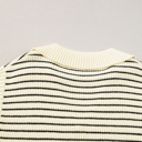  Stripe V-Neck Sweater Vest