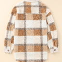  Plaid Teddy Jacket