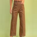  MY DREAM LIFE | Ankle Cropped Exposed Zipper Jeans Like Pants