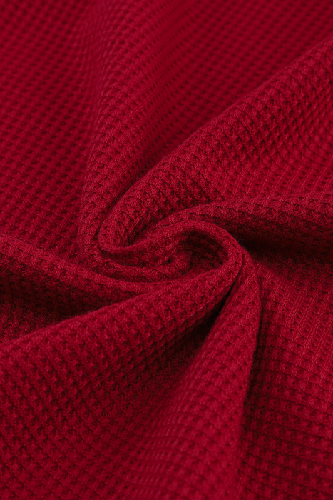 MY DREAM LIFE |Textured Round Neck Long Sleeve Top | Free Shipping