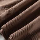  MY DREAM LIFE | Contrast Striped Trim V Neck Varsity Light Sweater | S-XL