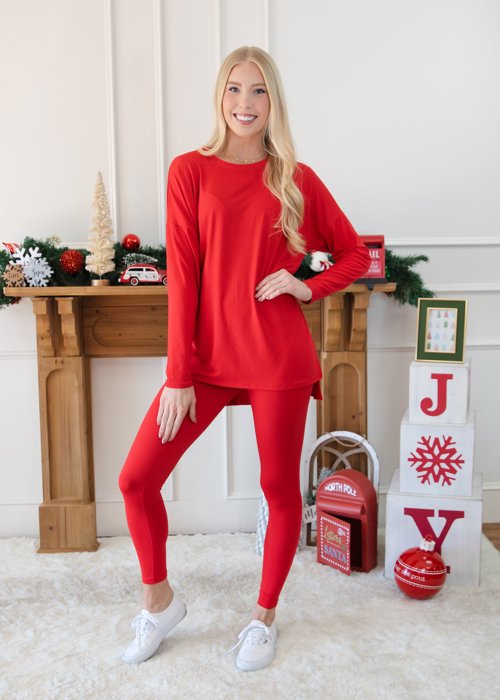 Buttery Soft Long Sleeve Lounge Set | S-XL