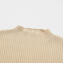  Pocket Ribbed Knit Short Sleeve Sweater | S-XL