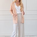  Waffle Pocket Cardigan Sweater | S-XL