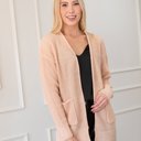  Waffle Pocket Cardigan Sweater | S-XL