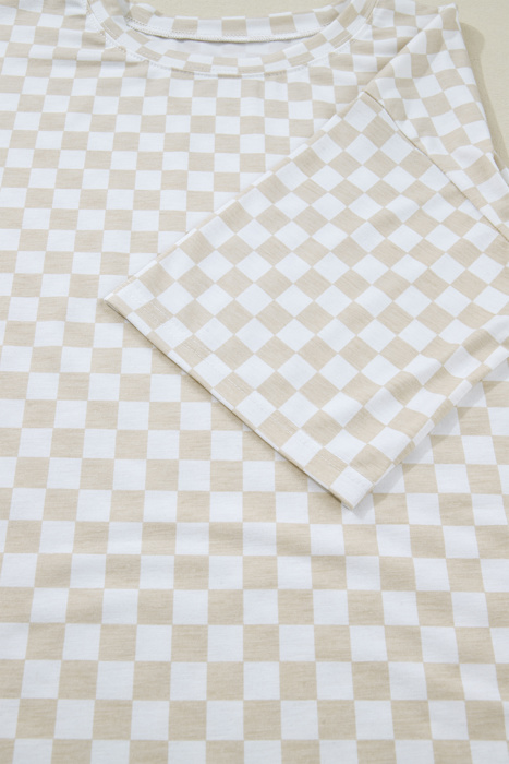 Checkered Spring 2pcs Lounge Pant Set | S-XL