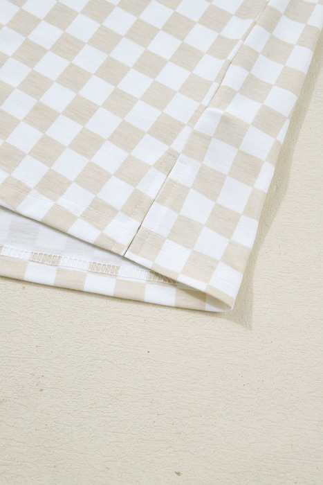 Checkered Spring 2pcs Lounge Pant Set | S-XL