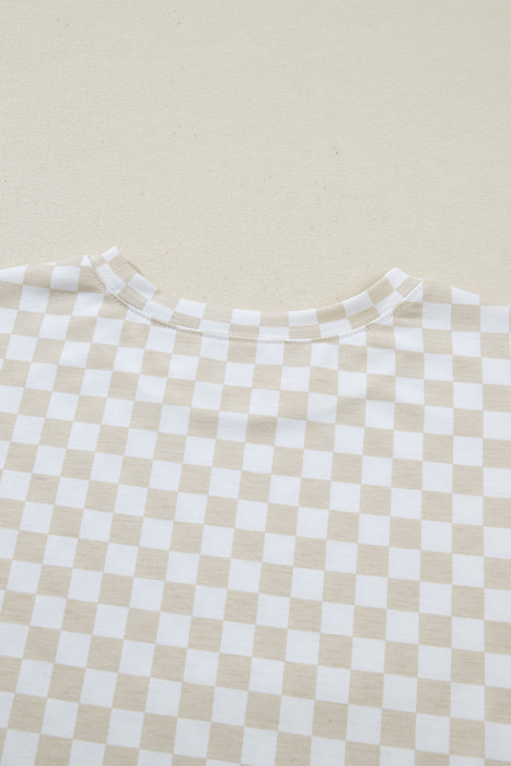 Checkered Spring 2pcs Lounge Pant Set | S-XL