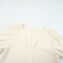  Spring Whisper Textured Puff Sleeve Blouse | S-2XL
