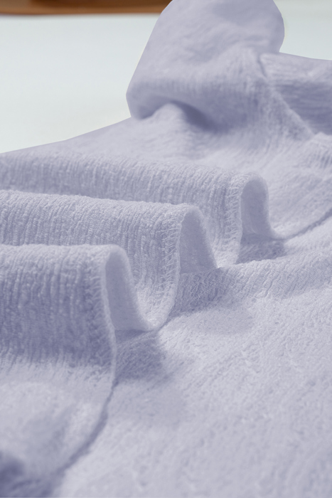 Spring Whisper Textured Puff Sleeve Blouse | S-2XL