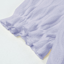  Spring Whisper Textured Puff Sleeve Blouse | S-2XL