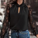  Dreamy Floral Lace Sleeve Blouse | S-XL