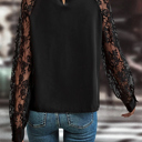  Dreamy Floral Lace Sleeve Blouse | S-XL