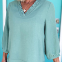  The Effortless Frill Blouse | S-XL