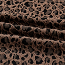   Ribbed Trim Leopard Print Long Sleeve Top | S-XL