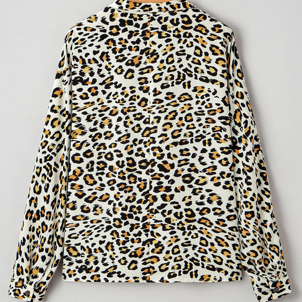 【新品】L'Appartement Leopard Print Blouse Eesome Leopard Print Button Front Blouse – Debra's Passion